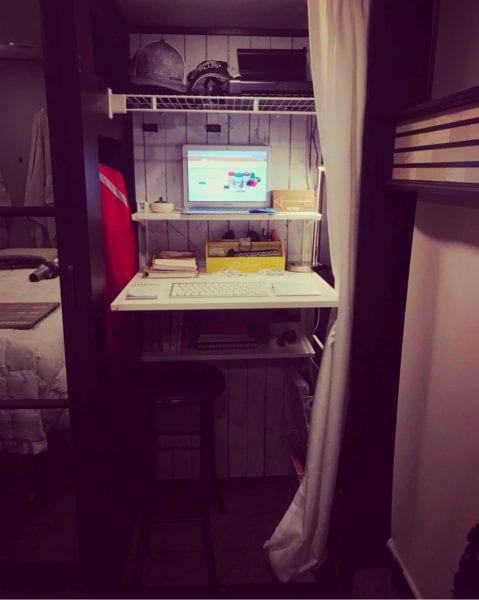 Rachel Brewer office set-up
