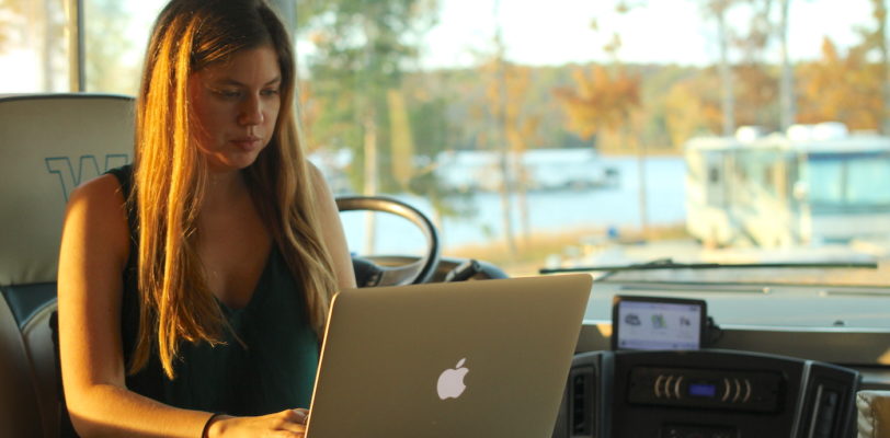 working in the rv alyssa