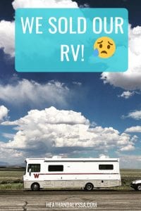 selling rv