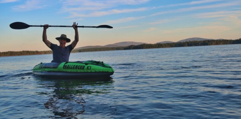 heath kayaking in maine