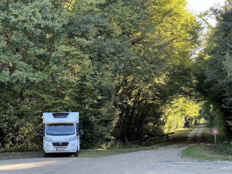 wild camping in France