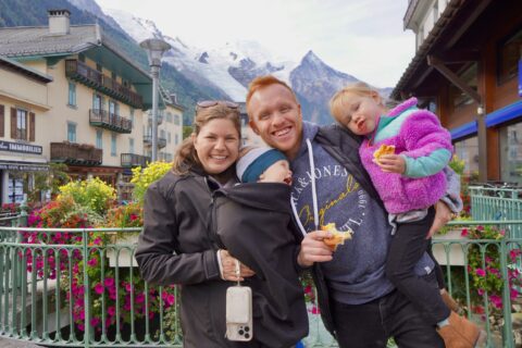 chamonix france with kids